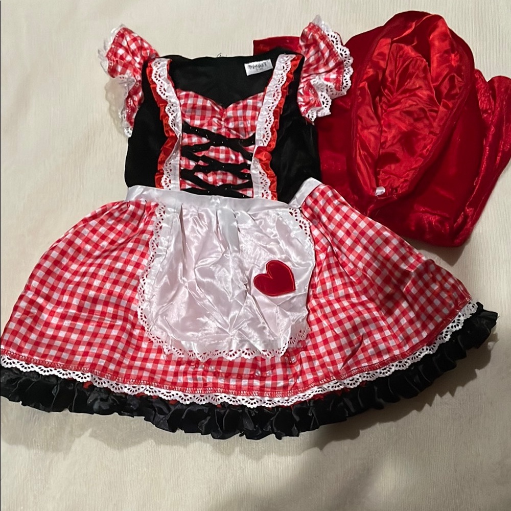 Red riding hood Kids Costume Dress